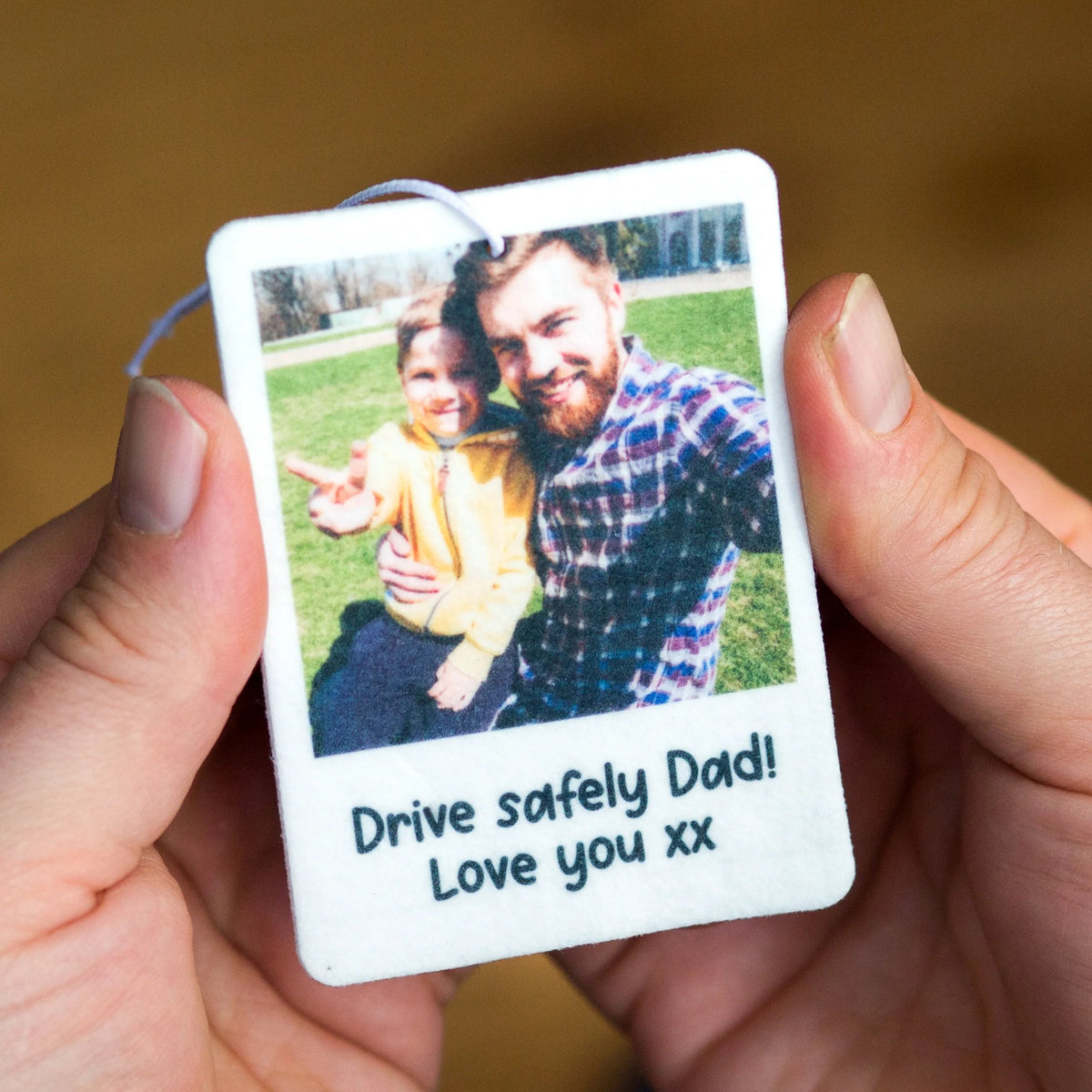 personalised car air freshener