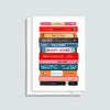 Personalised Books Valentine's Card