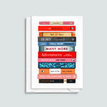 Personalised Books Valentine's Card