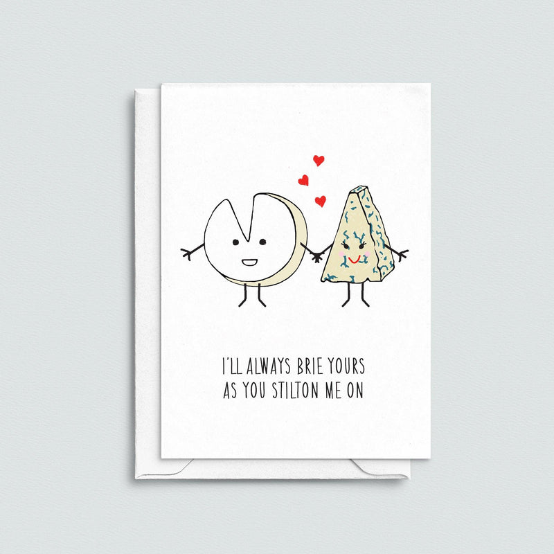 Cheese Lovers Card For Partner - Of Life & Lemons®