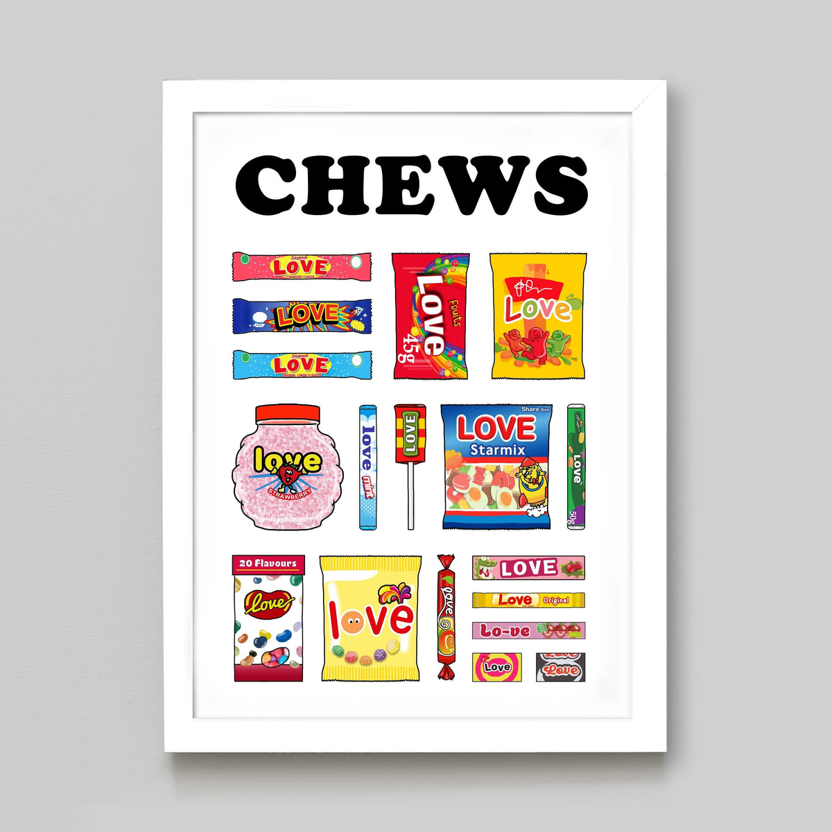 'Choose Love' Poster - Of Life & Lemons®