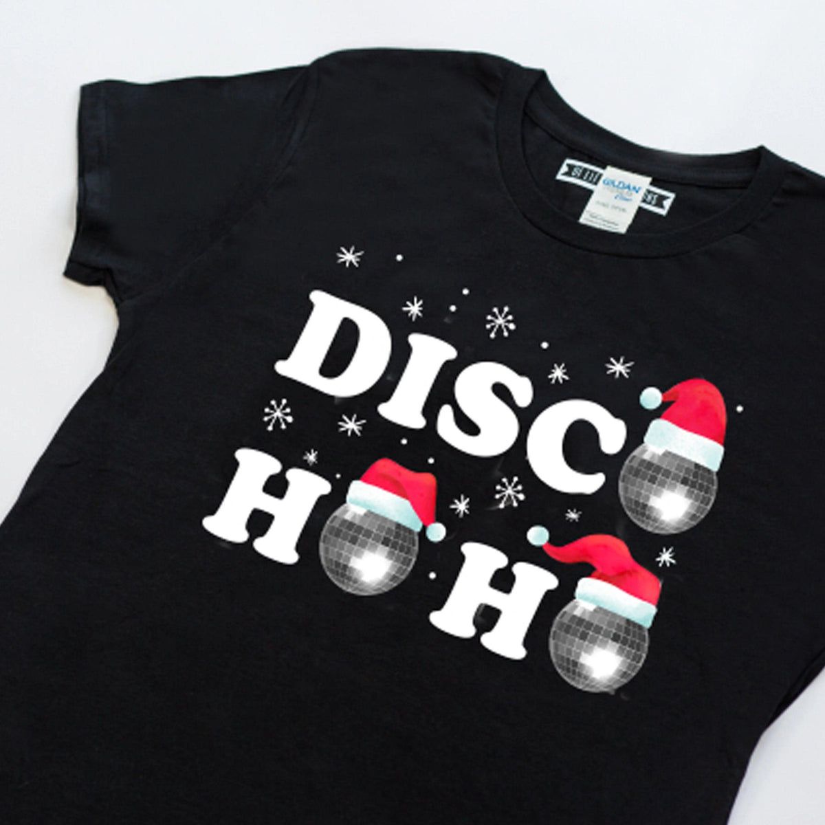 womens christmas T-shirt with pun