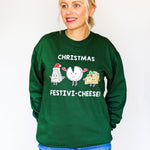 Funny Cheese Christmas Jumper