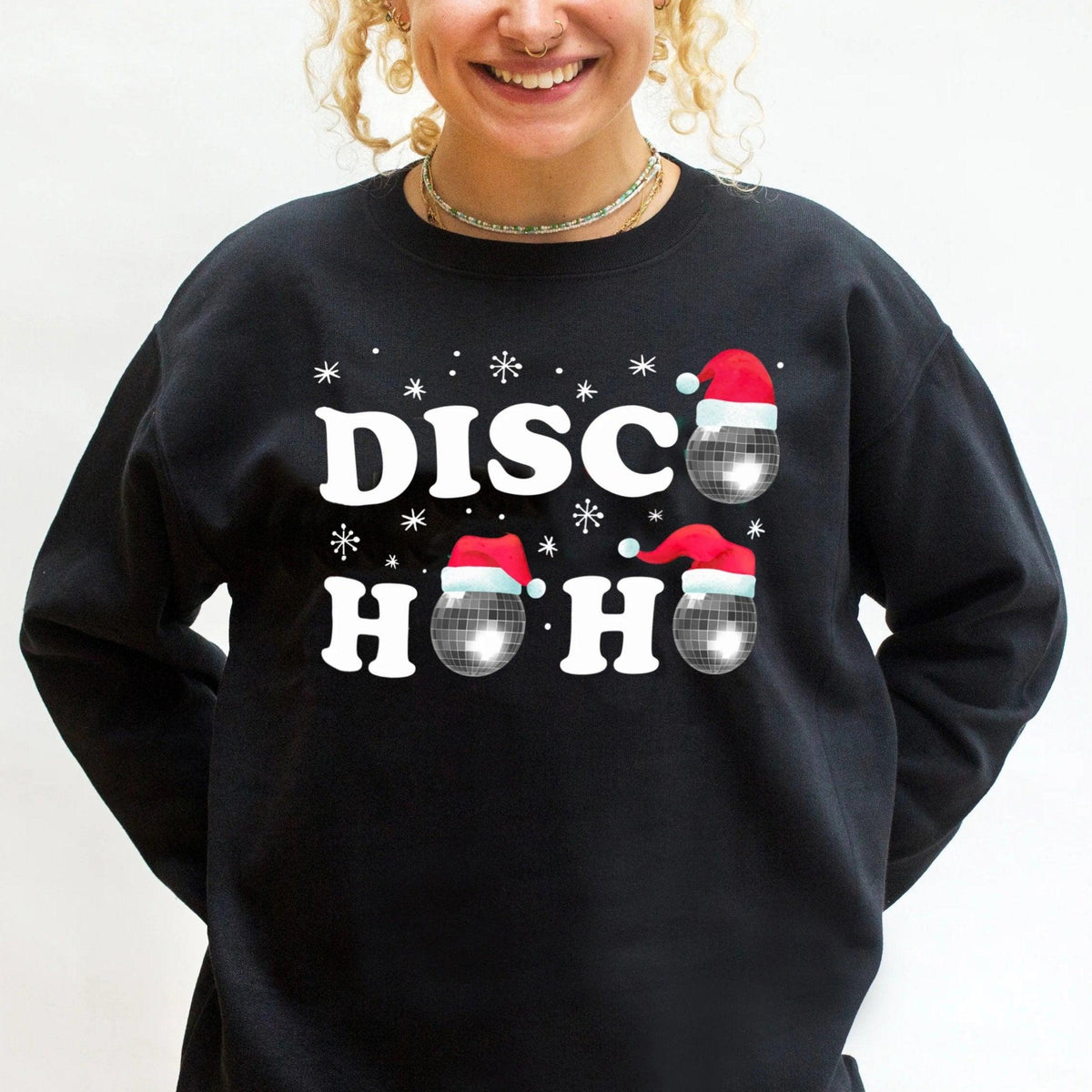 'Disco-HoHo' Unisex Christmas Jumper - Of Life & Lemons®