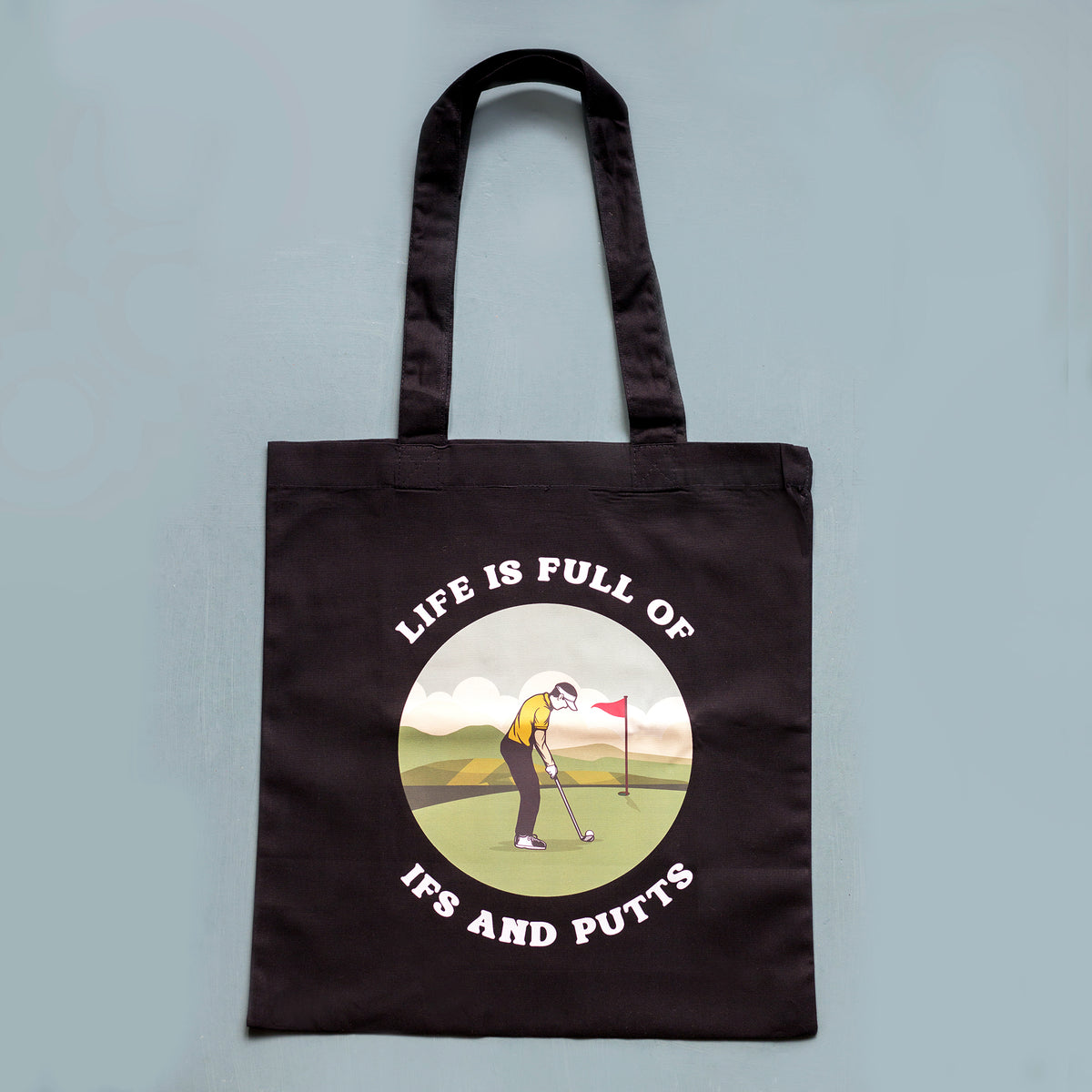 Funny Golf Tote Bag