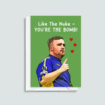 Funny Darts Valentine's Card