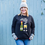 Funny Prosecco Christmas Jumper