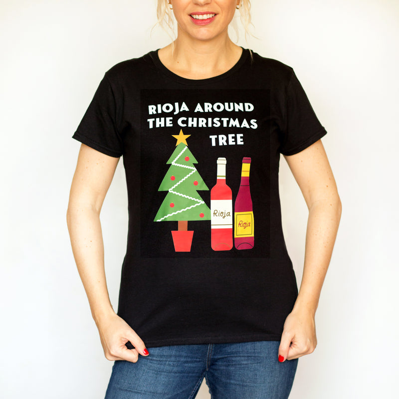 Ladies Wine Christmas T Shirt Of Life Lemons