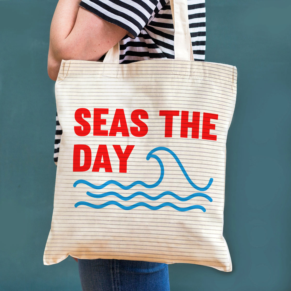 'Seas The Day' Tote Bag