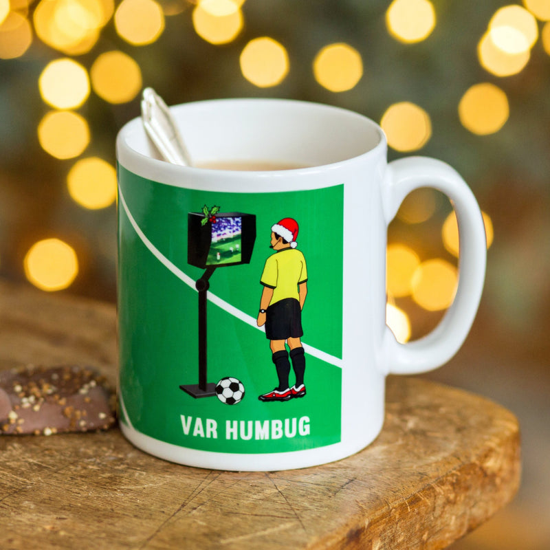 Funny Football Christmas Mug