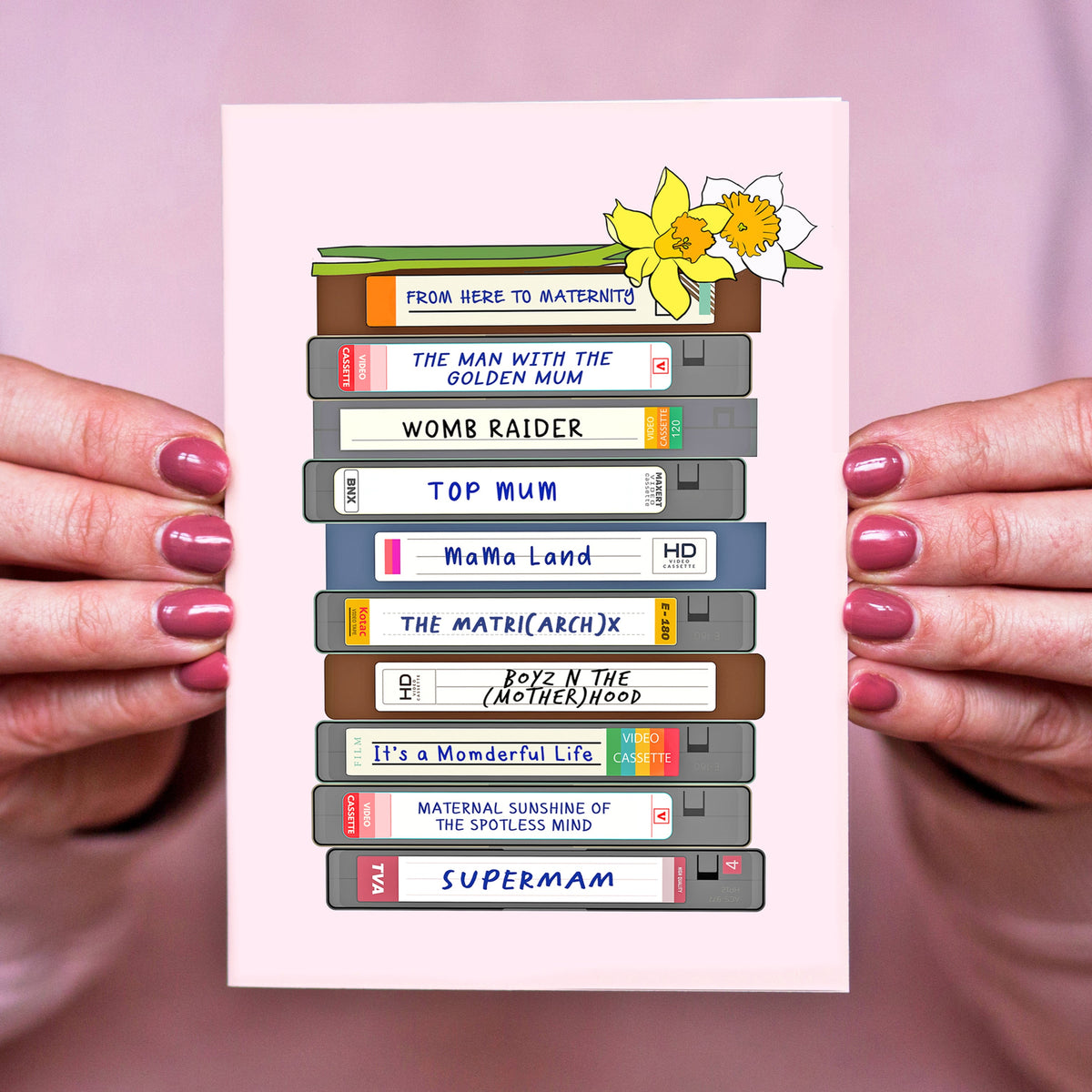 Funny Movie Puns Card For Mum