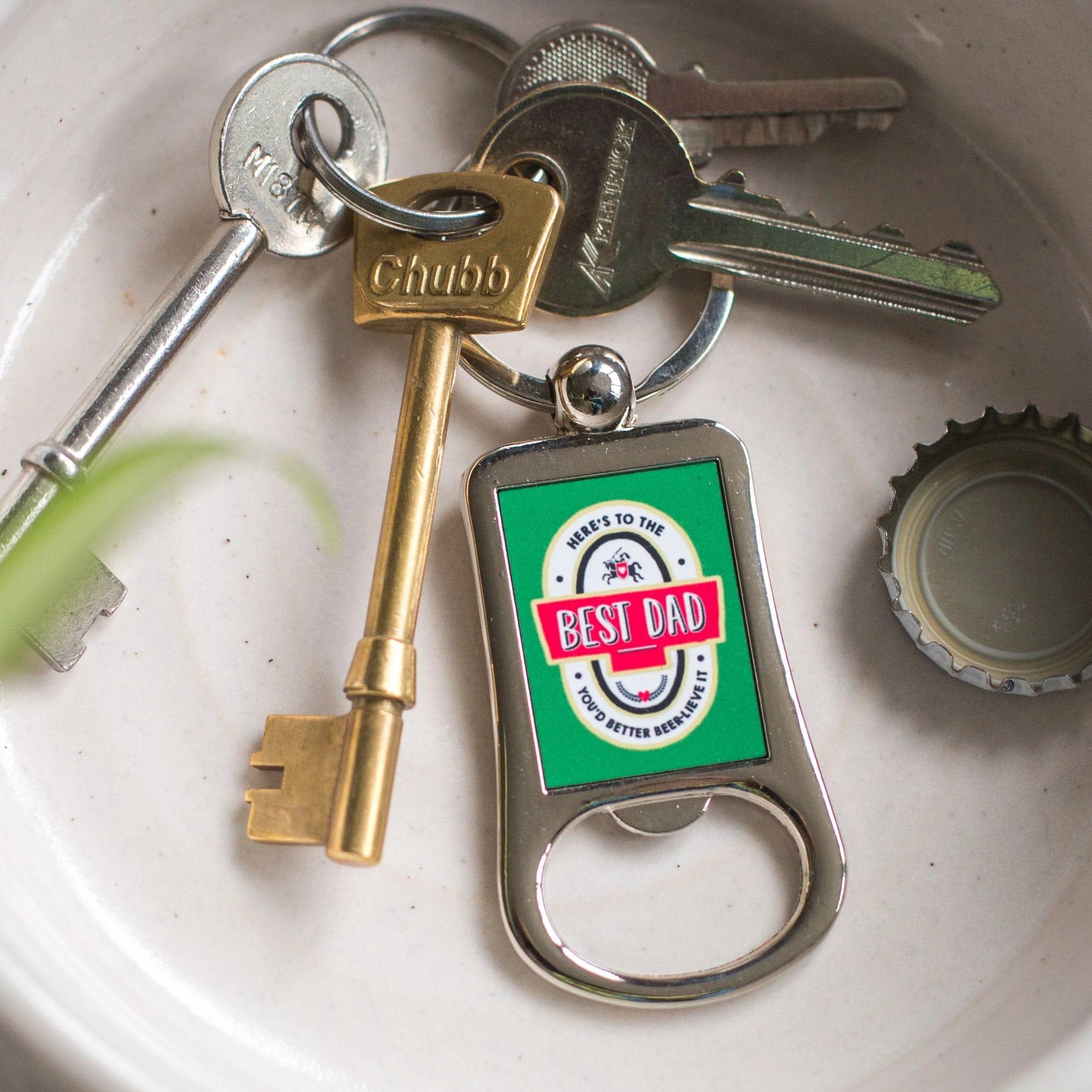 Cool bottle opener on sale keyring