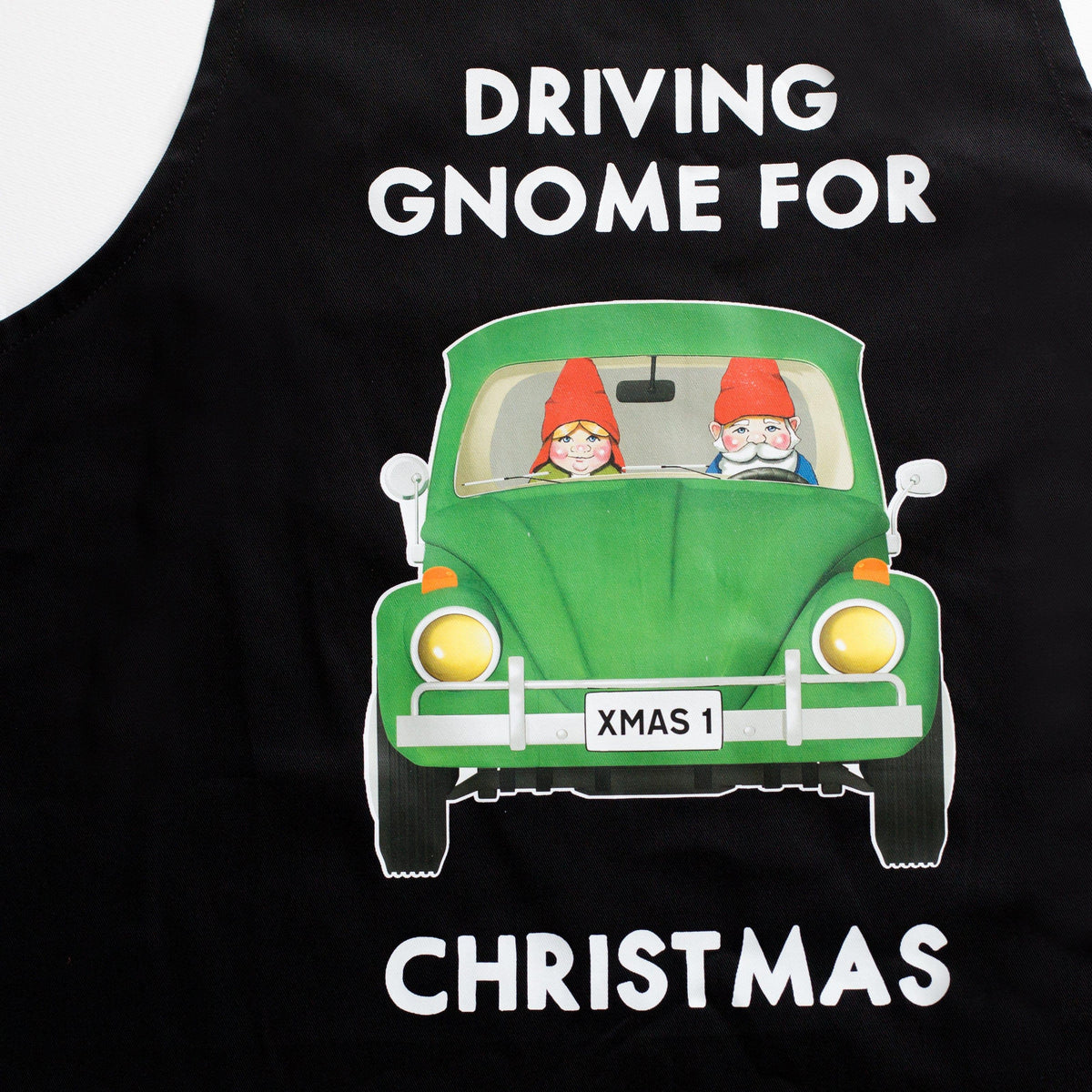 'Driving Gnome for Christmas' Apron Aprons Of Life & Lemons 