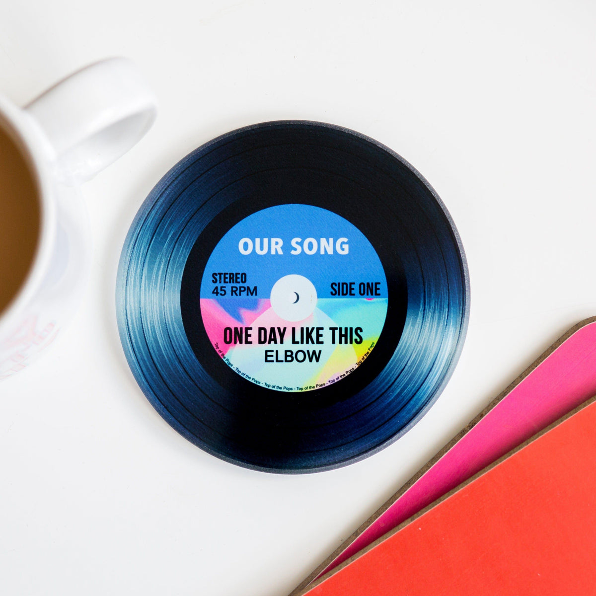 Personalised 'Our Song' Coaster Coaster Of Life & Lemons® 