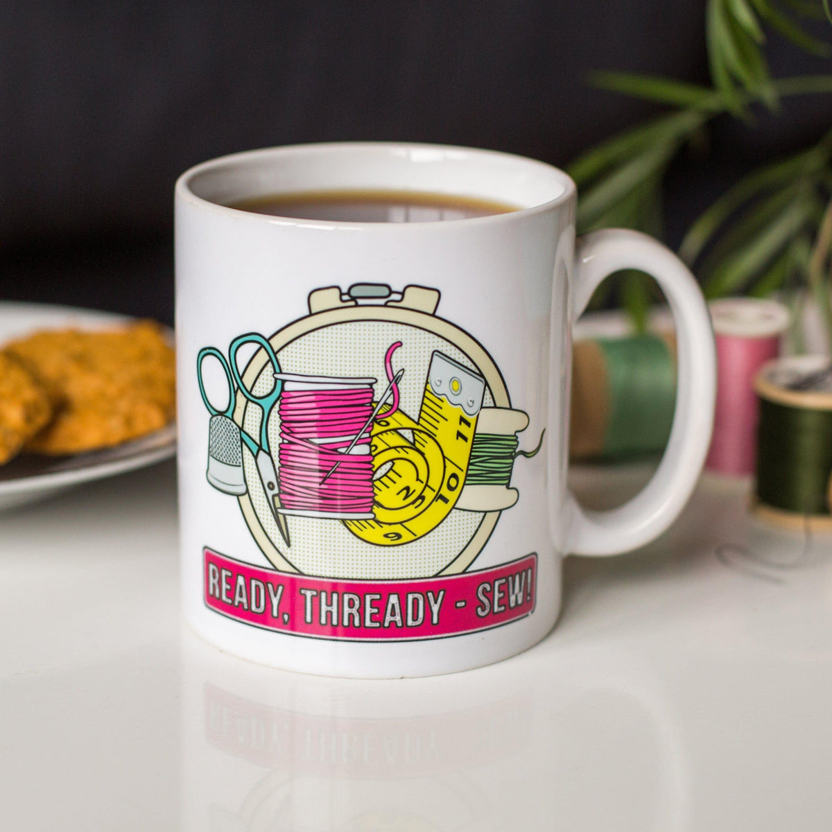 'Ready, Thready, Sew!' Mug Mug Of Life & Lemons 