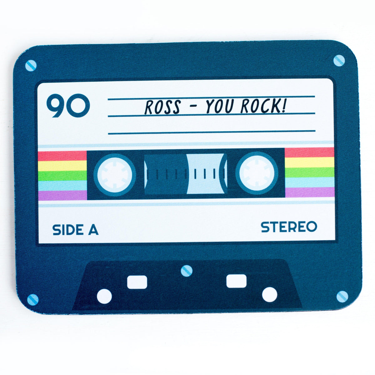 Personalised Cassette Tape Mouse Mat Mouse Mat Of Life & Lemons® 