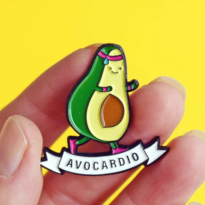 'Avocardio' Enamel Pin Badge Enamel Pin Badge Of Life & Lemons 