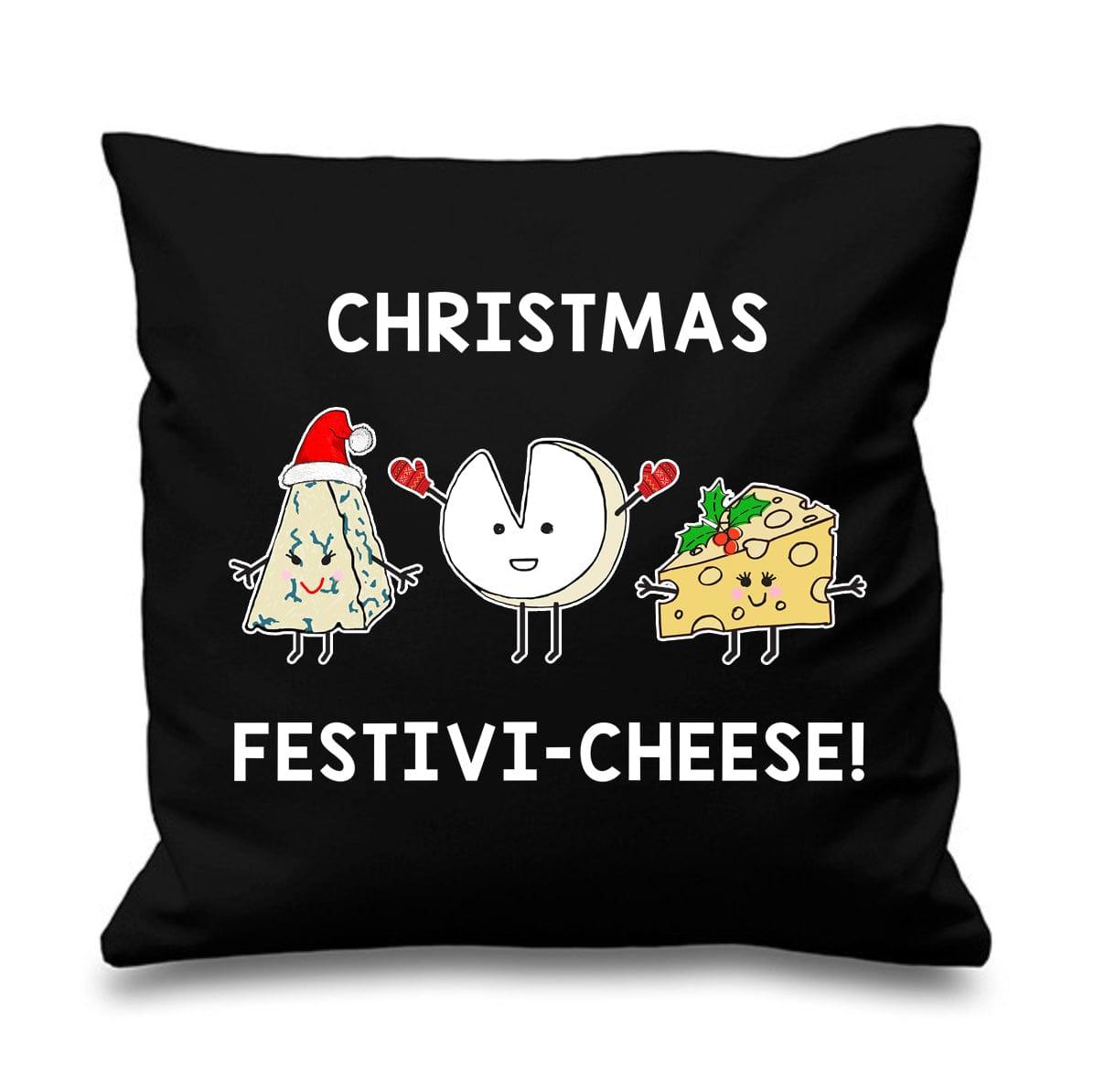 Funny Cheese Christmas Cushion Cushion Of Life & Lemons® 