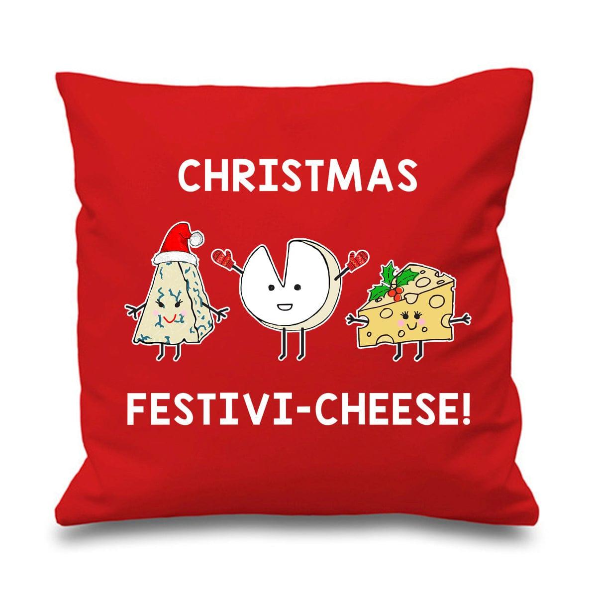 Funny Cheese Christmas Cushion Cushion Of Life & Lemons® 