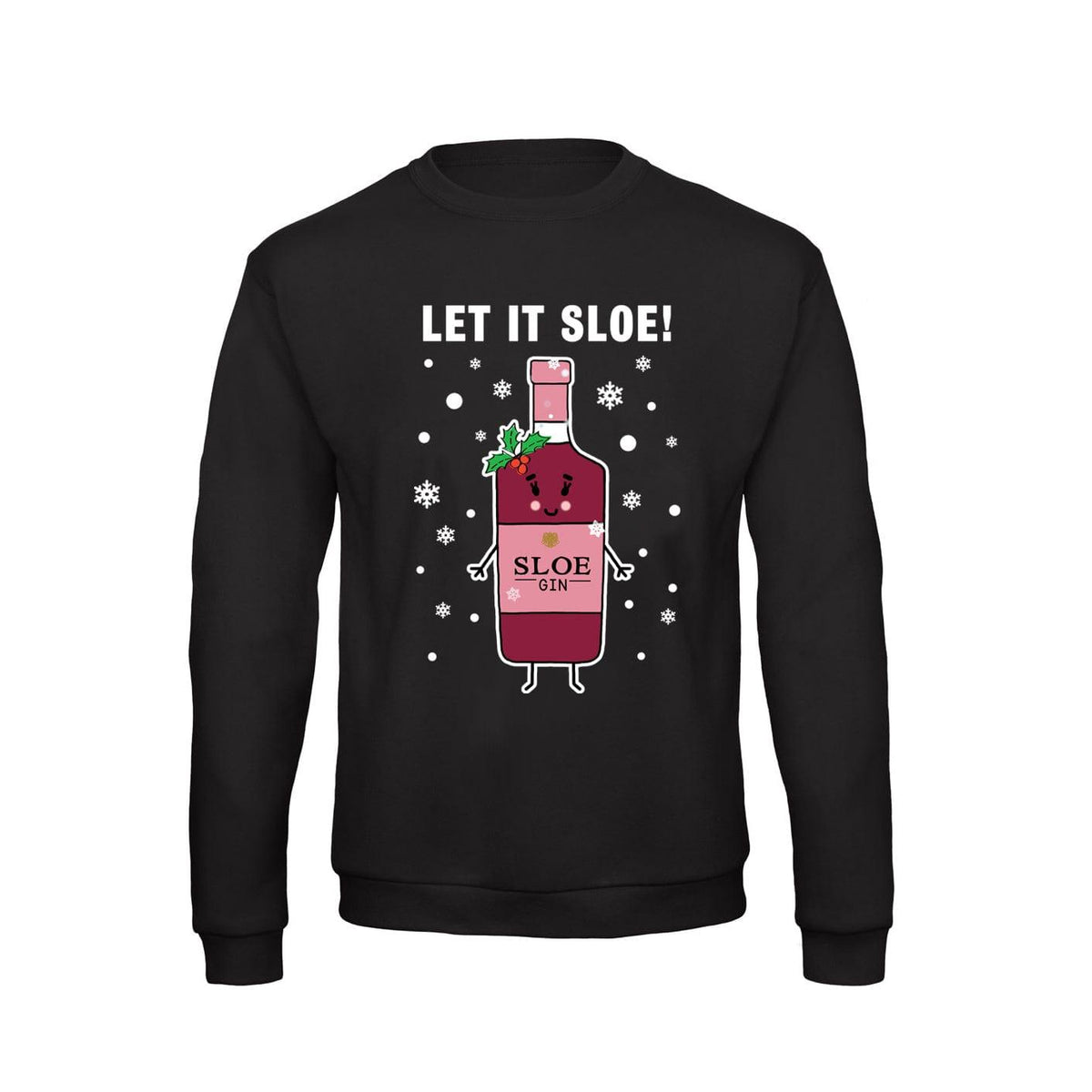 Funny Sloe Gin Christmas Jumper Sweatshirt Of Life & Lemons 